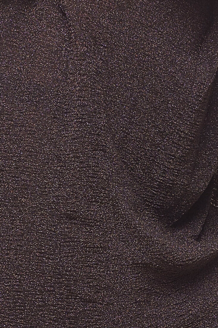 Amaya Elegant Shimmery Dress Black - Image 5