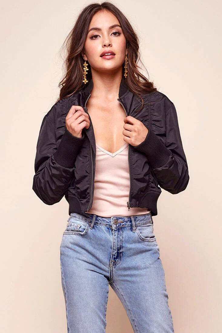 Kinney Biker Jacket Black - Image 7