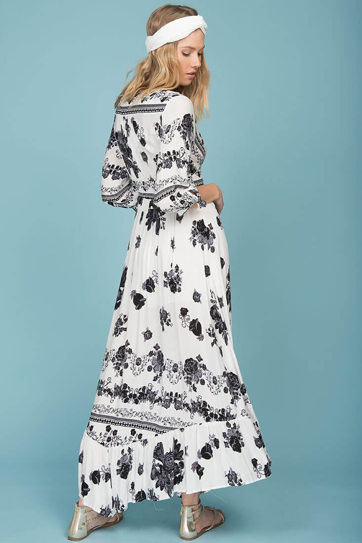 Zaika Maxi Dress White - Image 6